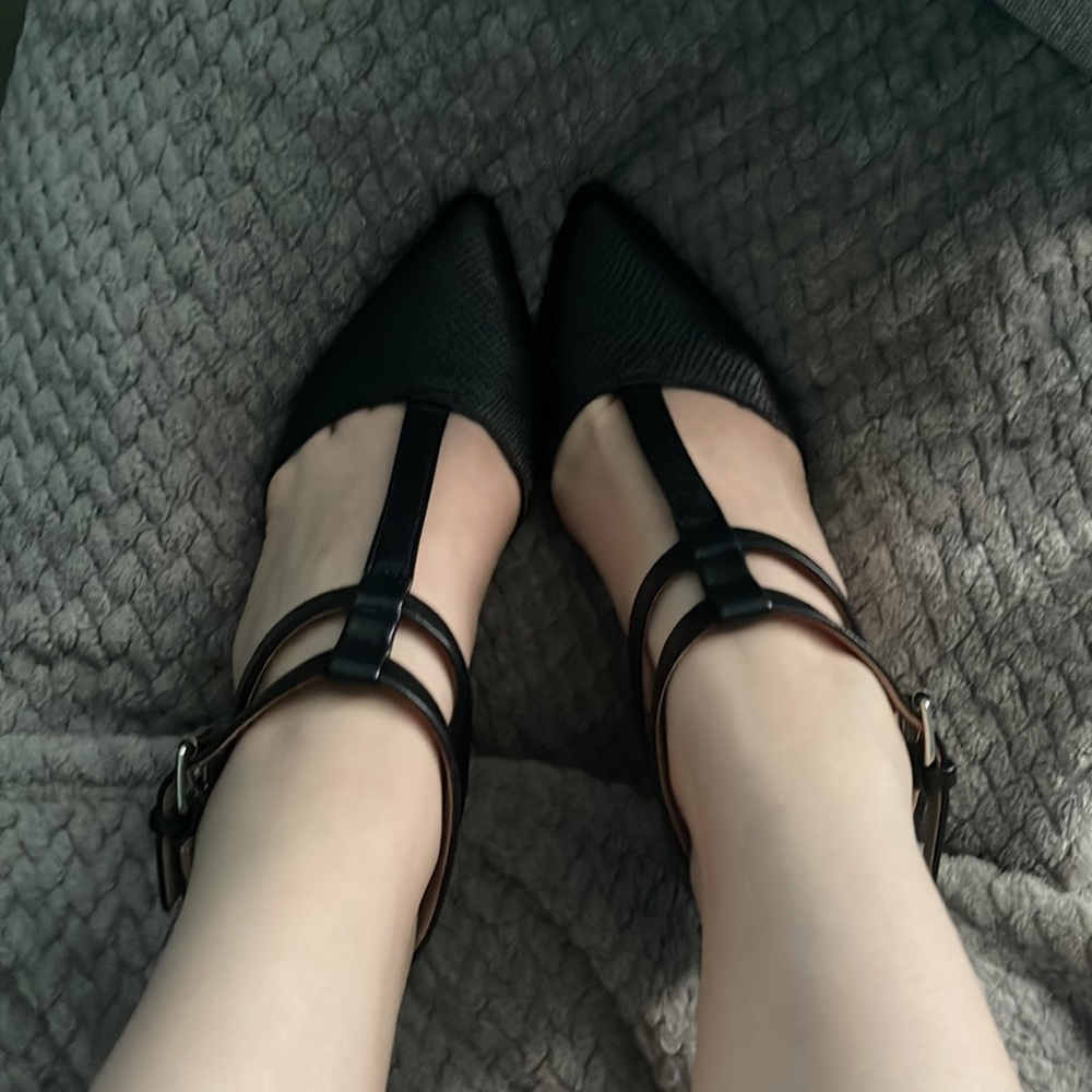 Aldo - Black & Grey Heels - Picture 4 of 7